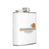 アボンビーチノースカロライナ州サンパームツリーズ フラスク (右)