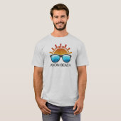 アボンビーチ ノースカロライナ サングラス Tシャツ (正面フル)