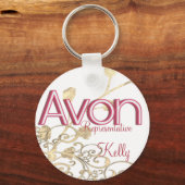 アボン代表 キーホルダー (正面)