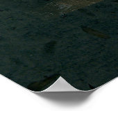 アボン川の向こうにあるストラットフォード教会。 ポスター (角)