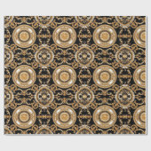 アボードテジャグリーデザインラッピング紙 ラッピングペーパー (フラット)