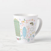 アボールアットザクラウンインラテマグ カフェラテマグ (右アングル)