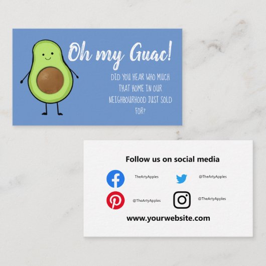 アボ実在カド評価マーケティング戦略 名刺 (正面/裏面)