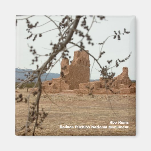 アボ遺跡サリーナスプエブロス国家門… マグネット (正面)