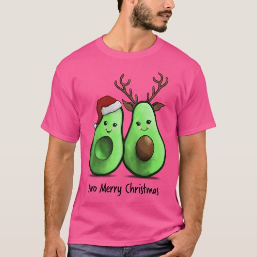 アボ メリークリスマス Tシャツ (正面)