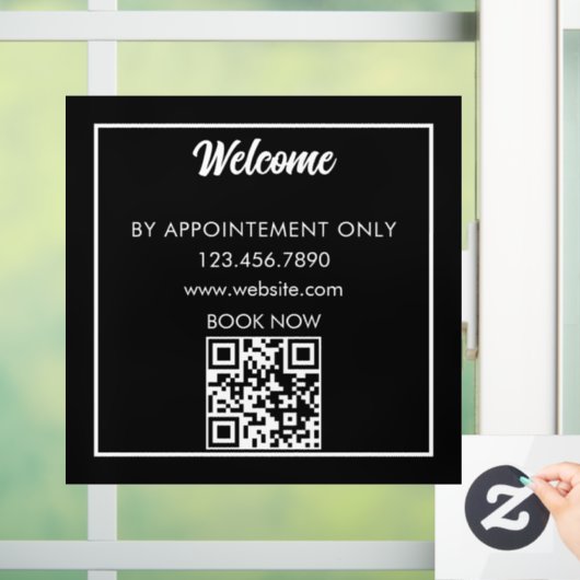 アポイントメントのみのビジネスカスタム店舗別 ウィンドウサイン (ホーム)