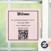 アポイントメントのみのビジネスカスタム店舗別 ウィンドウサイン (ホーム)