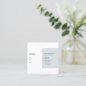 アポイントメントのメモのモダンで上品なシンプルな設計 予約カード (スタンド正面)