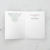 アポイントメントの自然：休日の挨拶 シーズンカード (内部)