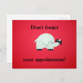 アポイントメントアラーム ポストカード (正面/裏面)