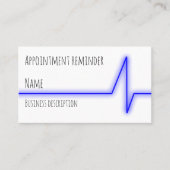 アポイントメントアラーム 名刺 (正面)