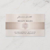 アポイントメントカードエレガント光沢のある明るいタンポポ 予約カード (正面)