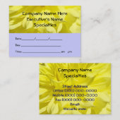 アポイントメントカードカスタム名刺の日付 予約カード (正面/裏面)