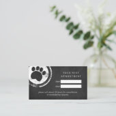 アポイントメントカードトリマーシャルボードポースタンプ 名刺 (スタンド正面)