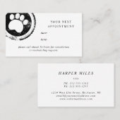 アポイントメントカードトリマーポースタンプ 名刺 (正面/裏面)