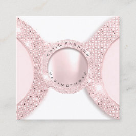 アポイントメントカード光バラグリッターパール コーリングカード