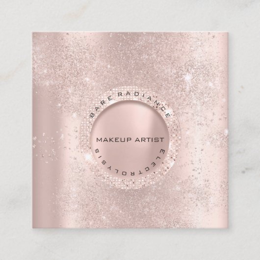 アポイントメントカード電解バラグリッタールクス コーリングカード (正面)