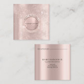 アポイントメントカード電解バラグリッタールクス コーリングカード (正面/裏面)