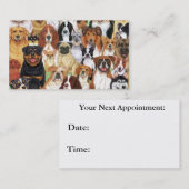 アポイントメントカード 予約カード (正面/裏面)