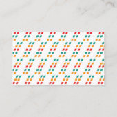 アポイントメントカード 予約カード (裏面)