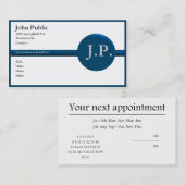 アポイントメントキーパー 予約カード (正面/裏面)