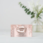 アポイントメントドリップズリップグリッタードリップスパークメイクアップ 予約カード (スタンド正面)