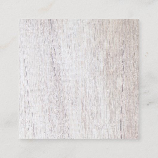 アポイントメントリマインダーの木目のトレンディーテンプレート 予約カード (裏面)