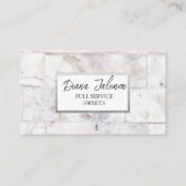 アポイントメントリマインダーカードヘアサロン 名刺 (正面)