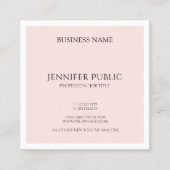 アポイントメントリマインダーサロンスタジオトレンディープレーン 予約カード (正面)