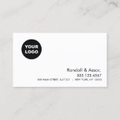 アポイントメントリマインダーロゴカード 予約カード (裏面)