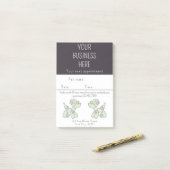 アポイントメントリマインダーPetグルーミングバルーンドッグ ポストイット (デスク上)