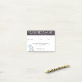 アポイントメントリマインダーPetグルーミングバルーンドッグ ポストイット (デスク上)