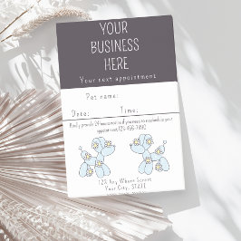 アポイントメントリマインダーPetグルーミングバルーンドッグ ポストイット