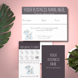 アポイントメントリマインダーPetグルーミングバルーンドッグ ポストイット