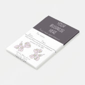 アポイントメントリマインダーPetグルーミングバルーンドッグ ポストイット (アングル)