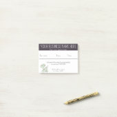 アポイントメントリマインダーPetグルーミングバルーンドッグ ポストイット (デスク上)