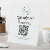 アポイントメント予約QRコードビジネス 台座サイン (インサイチュ)