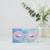 アポイントメント光学ホログラフピンクブルーグラス コーリングカード (スタンド正面)