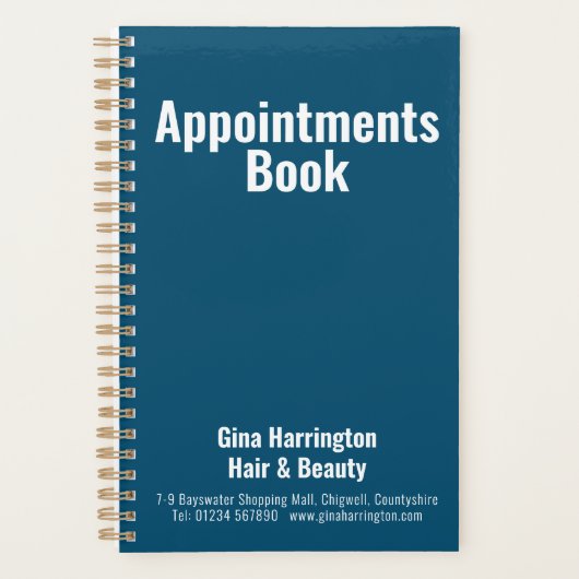 アポイントメント簿 プランナー手帳 (正面)