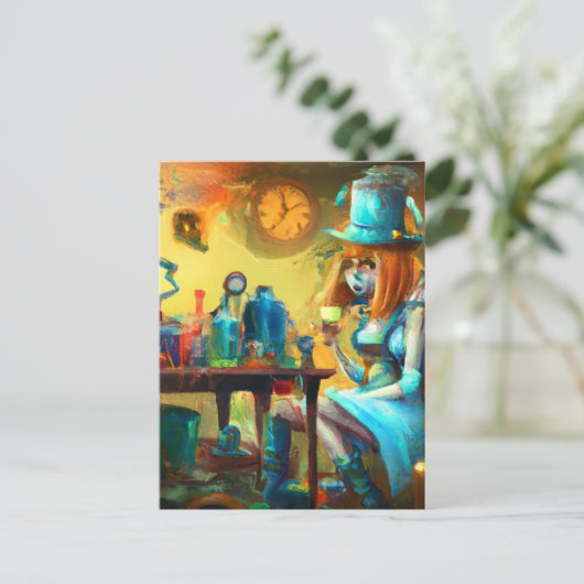 アポカラフルタリーはがき内のアリス ポストカード (スタンド正面)