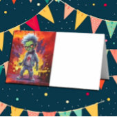アポカリプス誕生日ゾンビボーイ プレイスカード
