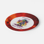 アポカリプス誕生日ゾンビボーイ ペーパープレート (アングル)