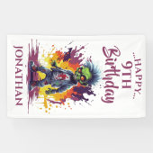 アポカリプス誕生日ゾンビボーイ 横断幕 (横)