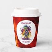 アポカリプス誕生日ゾンビボーイ 紙コップ (裏面)