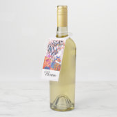 アポステートブリューカラフル異常ドードルスケッチ ボトルネックタグ (アングル)