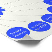 アポストロフィ：良い文法の重要性 ポスター (角)