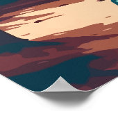 アポスルアイランズナショナルレイクショアウィスコンシンレトロ ポスター (角)