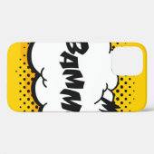 アポップ・アートのートの吹き出しスケッチと文字漫画 Case-Mate iPhoneケース (裏面 (横))