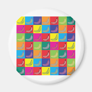 アポップ・アートのートバナナ マグネット