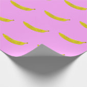 アポップ・アートのートバナナ ラッピングペーパー (角)